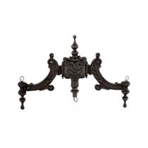 Complemento Suporte Poste E Luminária Ferro Fundido 44X90Cm Complemento Suporte Poste E Luminária Ferro Fundido 44X90Cm