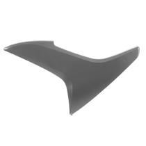 Complemento Tampa Lateral Superior Moto Honda Titan 150 Mix 2009 À 2013 Cromo Forte