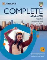 Complete advanced sb with answers with digital pac - CAMBRIDGE UNIVERSITY PRESS Complete advanced sb with answers with digital pac - CAMBRIDGE UNIVERSITY PRESS