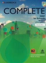 Complete first for schools wb without answers with audio download - 2nd ed - CAMBRIDGE UNIVERSITY