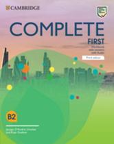 Complete first wb with answers with audio - 3rd ed - CAMBRIDGE UNIVERSITY