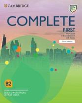 Complete first workbook without answers with audio - CAMBRIDGE