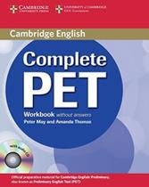 Complete pet wb without answers with audio cd Complete pet wb without answers with audio cd