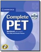 Complete pet - workbook with answers and audio cd