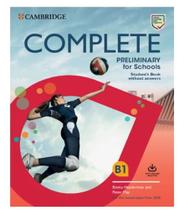 Complete preliminary for schools sb wo ans wonline practice