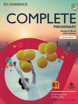 Complete preliminary sb with answers with online practice - for the revised exam from 2020 - 2nd ed - CAMBRIDGE UNIVERSITY