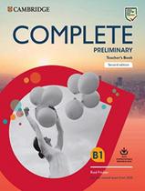 Complete Preliminary Teachers Book With Downloadable Resource Pack Class Audio And Teachers Photocopiable Worksheets For