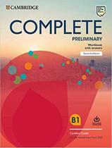 Complete Preliminary Wb B1 With Answers With Audio Download For The Revised Exam From 2020 2Nd Ed - CAMBRIDGE UNIVERSITY