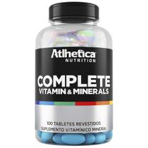 Complete Vitamin e Minerals 100 tabletes Atlhetica Nutrition