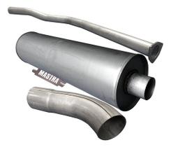 Completo Escapamento Caminhão 2418 Turbo 1989 A 1996