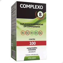 Complexo B 100 Comprimidos Vitaminas B1 B2 B3 B4 B5 B6 Vitaminas Minerais Concentrado 100% Puro Complexo B 100 Comprimidos Vitaminas B1 B2 B3 B4 B5 B6 Vitaminas Minerais Concentrado 100% Puro