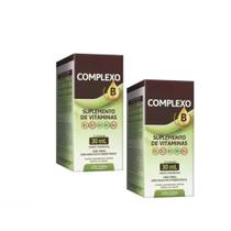 Complexo B 2x30ml Vitaminas B1, B2, B3, B5 E B6 - Arte Nativa