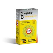 Complexo b 30caps 500mg suplemente todo dia katigua
