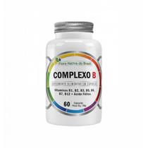 Complexo B 500mg + Biotina- 60 cápsulas- Flora Nativa
