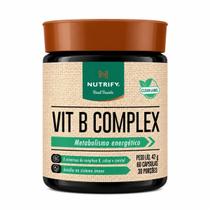 Complexo B 60 Cápsulas Nutrify Sabor:Neutro