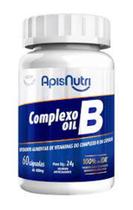 Complexo B 60 cápsulas Oleosa Apisnutri Complexo B 60 cápsulas Oleosa Apisnutri
