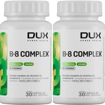 Complexo B-8 com 30 Cápsulas-Dux Human Health-Dux Nutrition-Kit com 02 unidades