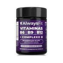 Complexo B AlwaysFit Metilfolato Metilcobalamina Vitaminas do Complexo B 60 Cápsulas Complexo B AlwaysFit Metilfolato Metilcobalamina Vitaminas do Complexo B 60 Cápsulas