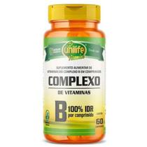 Complexo B - B1 B2 B3 B5 B6 B12 Biotina - 60 Comp Unilife
