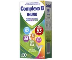 Complexo B B12 B1 B2 B3 B5 B6 B12 com 100 Cp