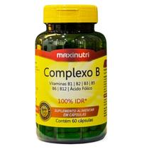 Complexo B com Ácido Fólico 60 Cápsulas Maxinutri