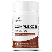 Complexo B com Inositol, 90 Cápsulas