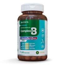Complexo B com Zinco e Vitamina D3 - 60 Cápsulas para Saúde e Beleza