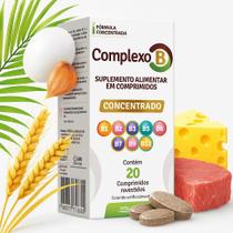 Complexo B Concentrado Vitaminas B1, B2, B3, B5, B6, B7, B9 e B12 Suplemento Alimentar Arte Nativa