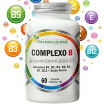 Complexo b - flora nativa do brasil com 60 capsulas