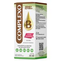 Complexo B Gotas Sabor Framboesa 30ML Sidney Oliveira Complexo B Gotas Sabor Framboesa 30ML Sidney Oliveira