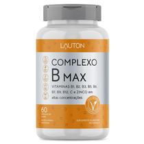 Complexo b max - 60 cápsulas lauton nutrition