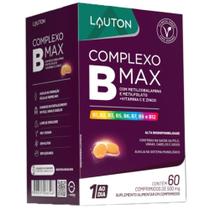 Complexo B Max B1 B2 B3 B5 B6 B12 Lauton Nutrition