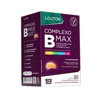 Complexo B Max com Vitamina C Zinco 60 cápsulas Lauton Complexo B Max com Vitamina C Zinco 60 cápsulas Lauton