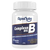Complexo B Oil 250mg 60 Cáps - ApisNutri Complexo B Oil 250mg 60 Cáps - ApisNutri
