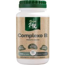 Complexo B (Produto Vegano) 60 Cápsulas 500mg - Nature Veg