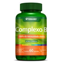 Complexo B Vitaminas 500mg 60 Capsulas Herbamed Complexo B Vitaminas 500mg 60 Capsulas Herbamed