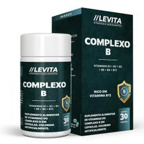 Complexo B Vitaminas B1 + B2 + B3 + B6 + B9 + B12 C/30 caps