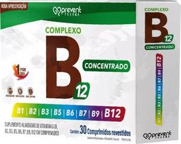 Complexo B12 Concentrado 30 cápsulas Prevent Complexo B12 Concentrado 30 cápsulas Prevent
