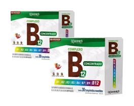 Complexo B12 Concentrado Kit 2 Un 30 Comp Sabor:Sem sabor