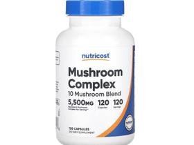 Complexo de 10 Cogumelos 550mg 120 Cáps Importado EUA