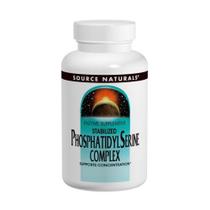 Complexo de fosfatidilserina 60 cápsulas gelatinosas da Source Naturals (pacote com 2)