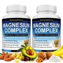 Complexo de Magnésio BODUNMSCA 1000 mg 8 em 1 180 cápsulas Complexo de Magnésio BODUNMSCA 1000 mg 8 em 1 180 cápsulas