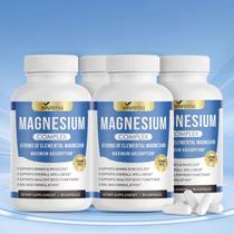 Complexo de Magnésio VivoNu 1000 mg com 8 Formas Elementares, Vegano Complexo de Magnésio VivoNu 1000 mg com 8 Formas Elementares, Vegano