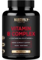 Complexo de vitaminas B NURTURLY Super B Complex 90 comprimidos