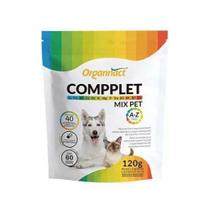Complexo de vitaminas para cães e gatos Compplet de A-Z 120g - Organnact