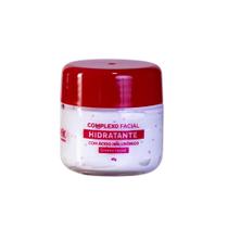 Complexo Facial Hidratante com Ácido Hialurônico, Vitamina A e E.
