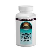 Complexo Gamma E 400 120 cápsulas gelatinosas da Source Naturals (pacote com 2)