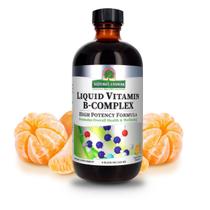 Complexo líquido de vitaminas B Nature's Answer 240 ml sem glúten Complexo líquido de vitaminas B Nature's Answer 240 ml sem glúten
