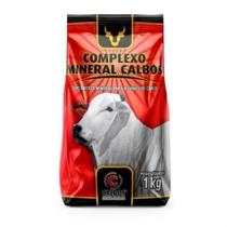 Complexo Mineral Calbos 1kg Suplemento p/ Bovinos de Corte