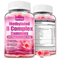 Complexo multivitamínico Edmmyliy Metilado B para gomas femininas